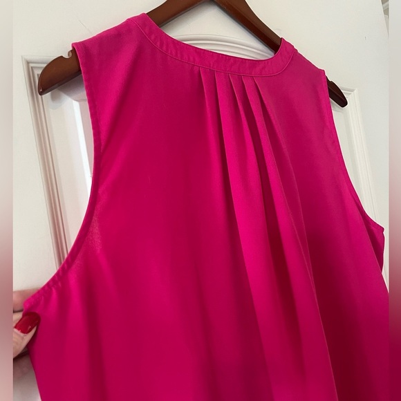APT 9 Fuchsia Sleeveless Polyester Blouse Women’s Size XXL - Picture 3 of 16
